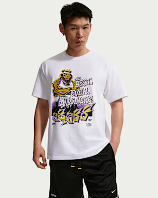 LeBron 'Good Intentions' Men's Basketball T-Shirt. Nike ID
